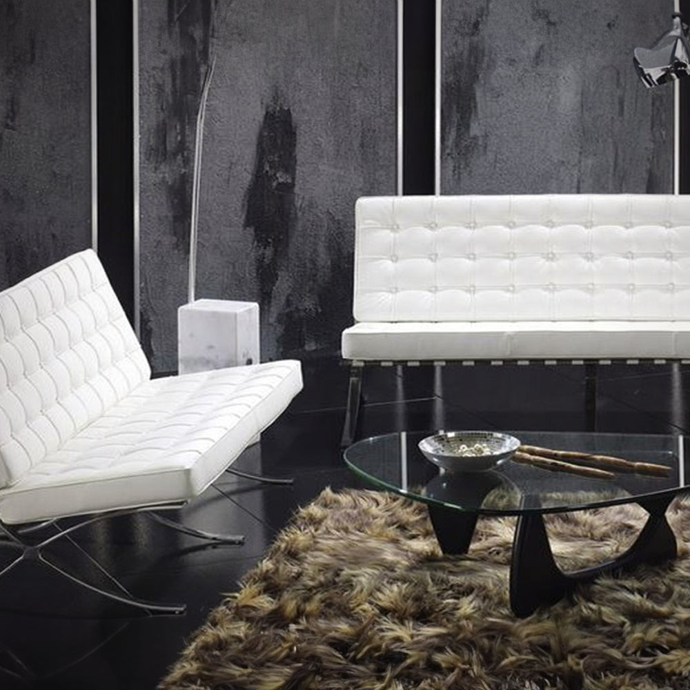 Sillón Barcelona Doble en Cuero
